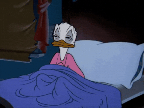 Too tired to celebrate